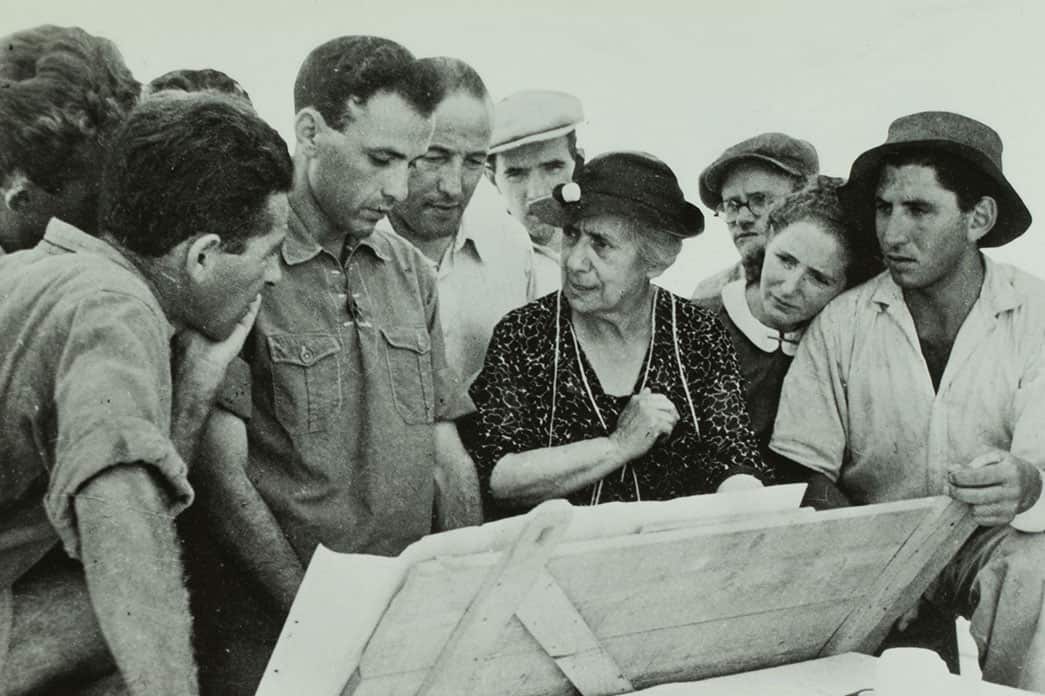 with Hans Beyth and young adults planning.