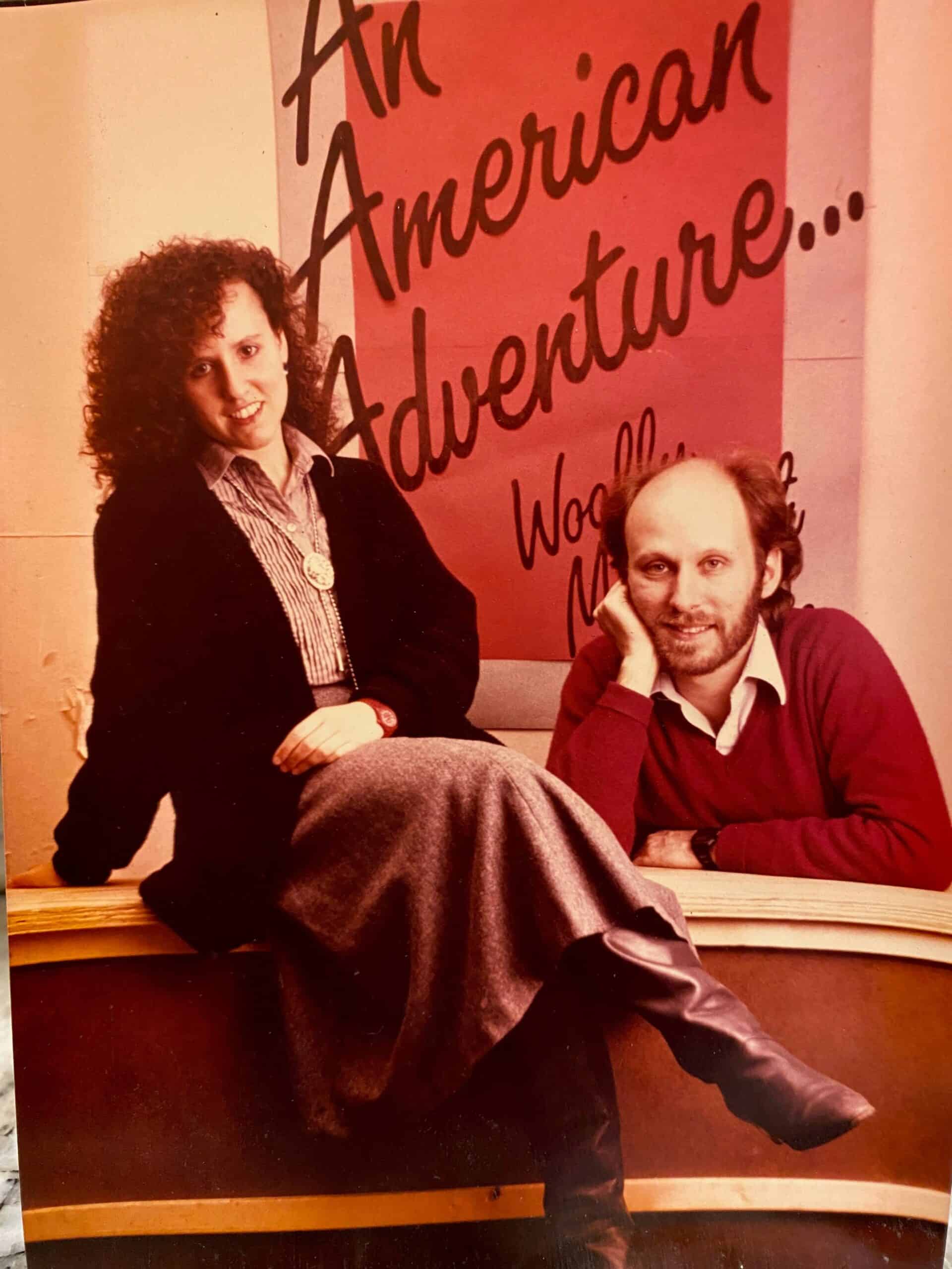 Credit Summer 1984. Linda Reinisch, co-founder and Managing Director. Howard Shalwitz, co-founder and Artistic Director