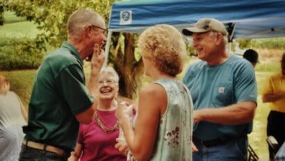 group of active retirees.