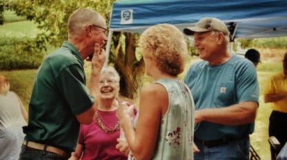 group of active retirees.