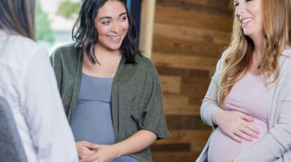 Photo of group of pregnant women